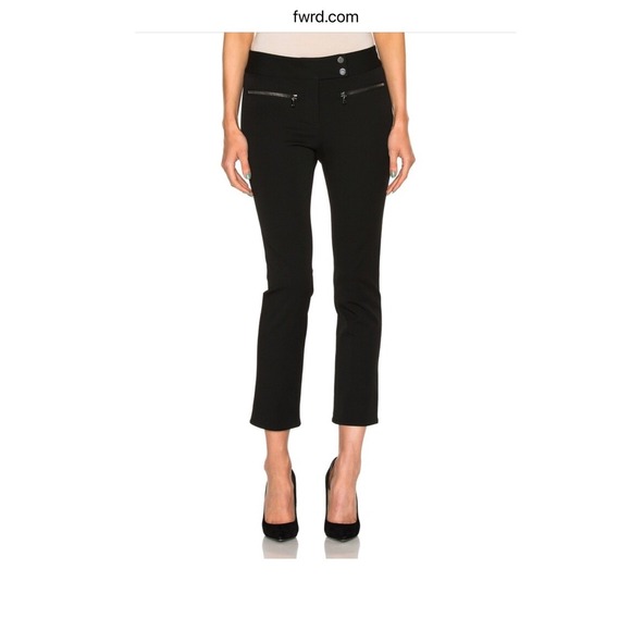 Veronica Beard Pants - Veronica Beard women's pants Metro Cropped Flare RE17-BST6200 sz 2 black trouser